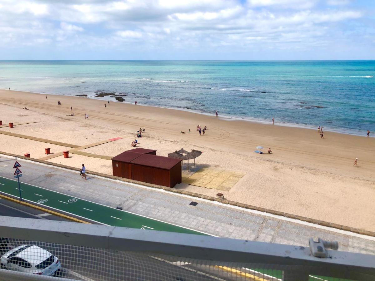 Apartmán Gatu Premium Vista Infinita 1ªlinea Mar Wifi, Aire Acc Cádiz Exteriér fotografie